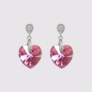 aretes-corazón-de-crystal-de-plata