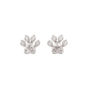 aretes-paw-silver