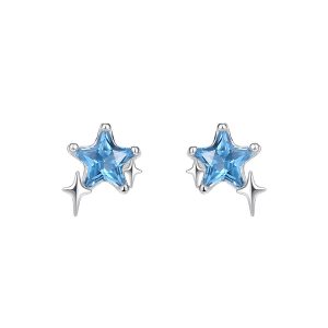 Aretes Estrella de Plata
