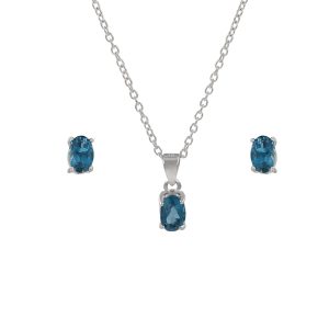 Set Topacio London Blue