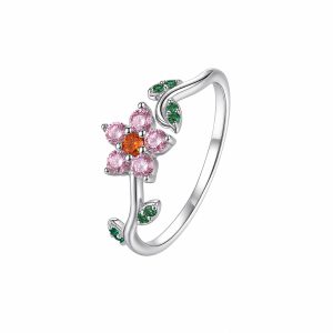 Anillo Flor de Plata