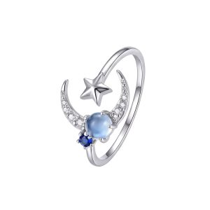 Anillo Luna de Plata